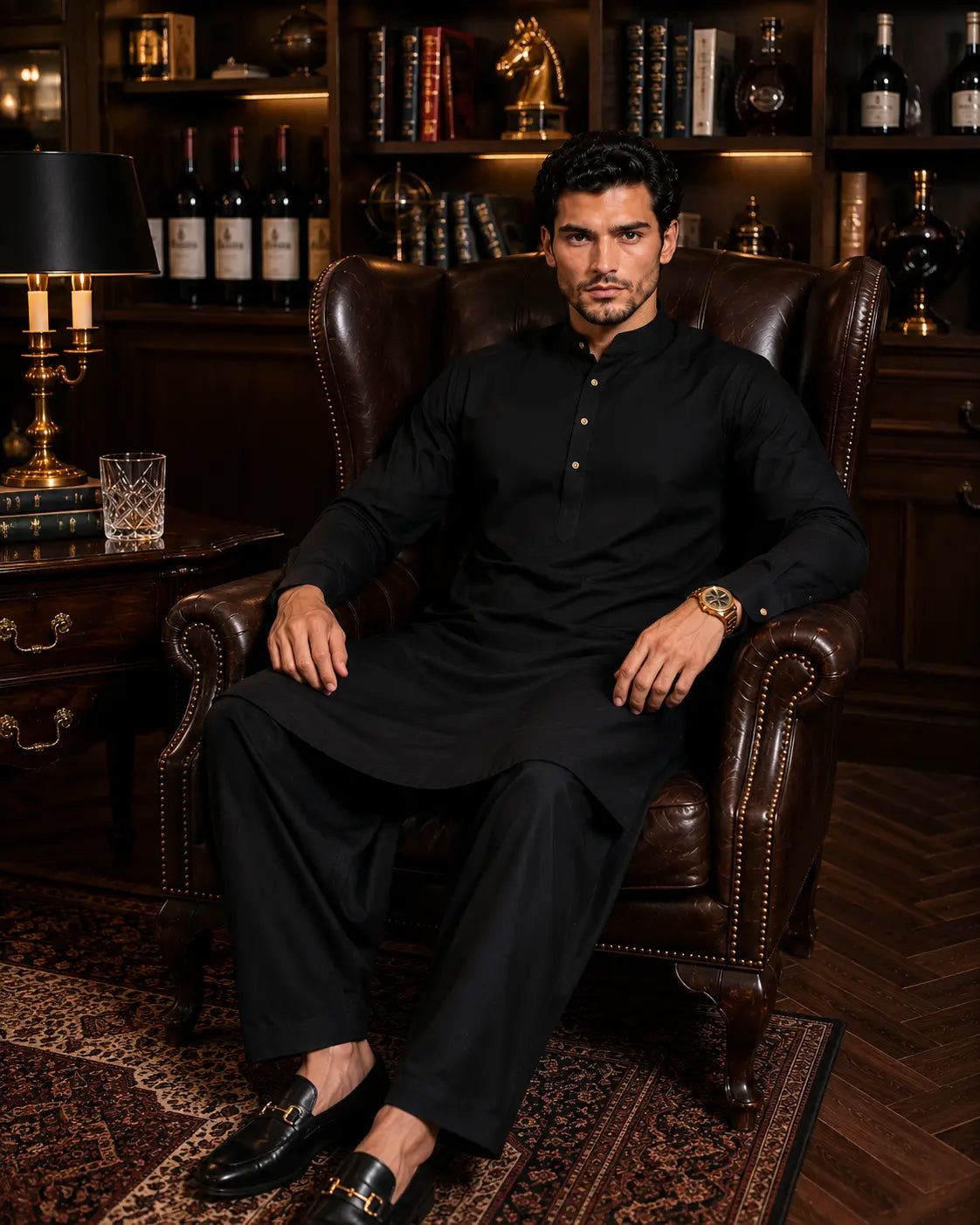 Elegant men's traditional wear by Richard