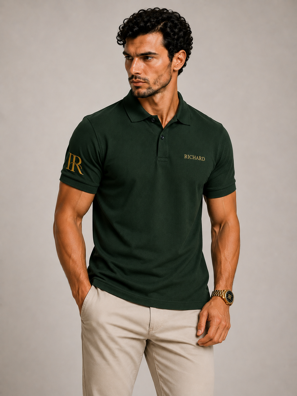 Richard's Classic Polo - Dark Green