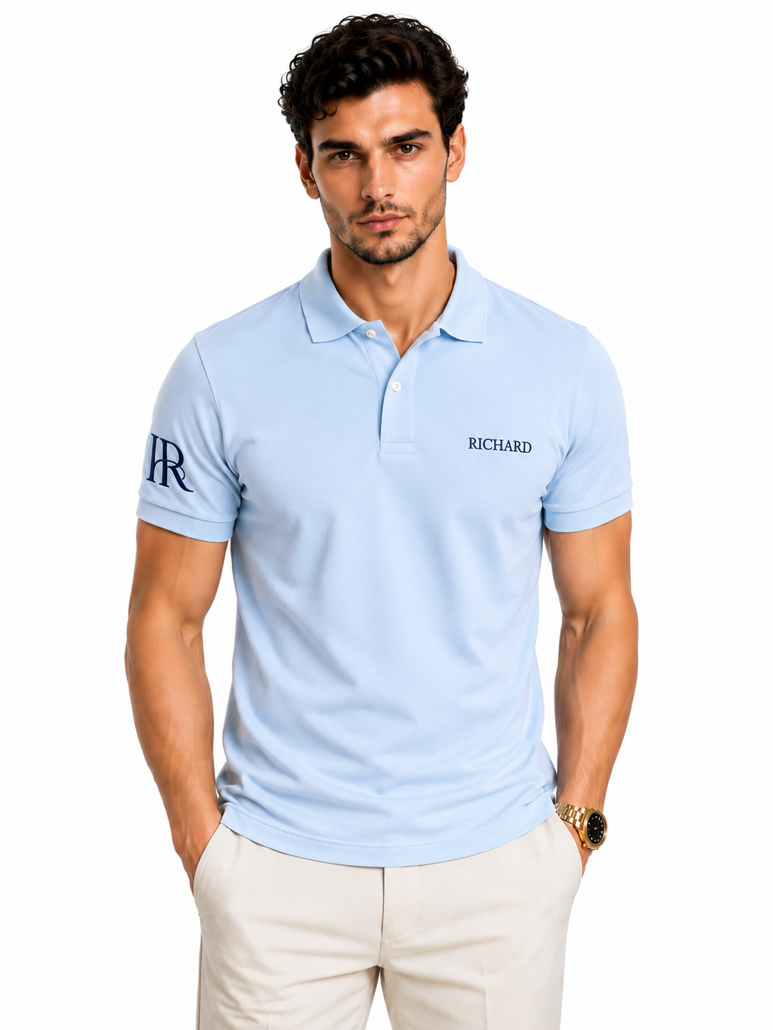 Richard's Classic Polo - Sky Blue