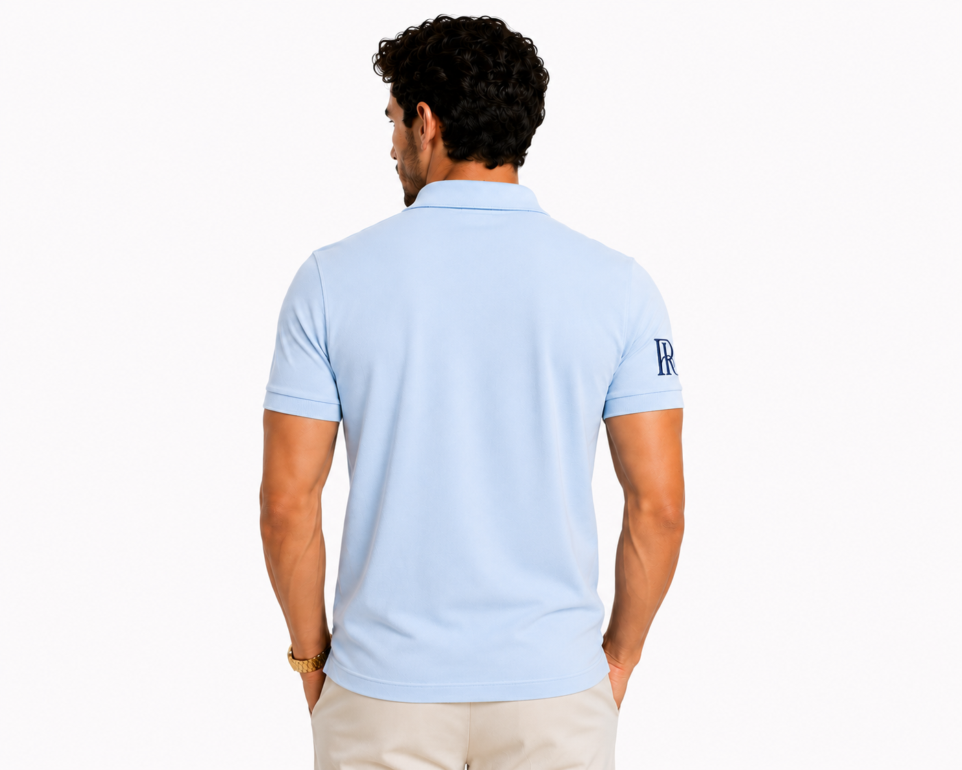 Richard Polo Shirt-Sky Blue