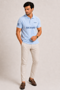 Richards Prestige Polo - Sky Blue