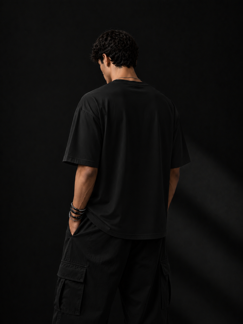 Black Oversized T-Shirt