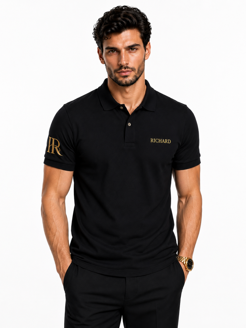 Richard's Classic Polo - Black