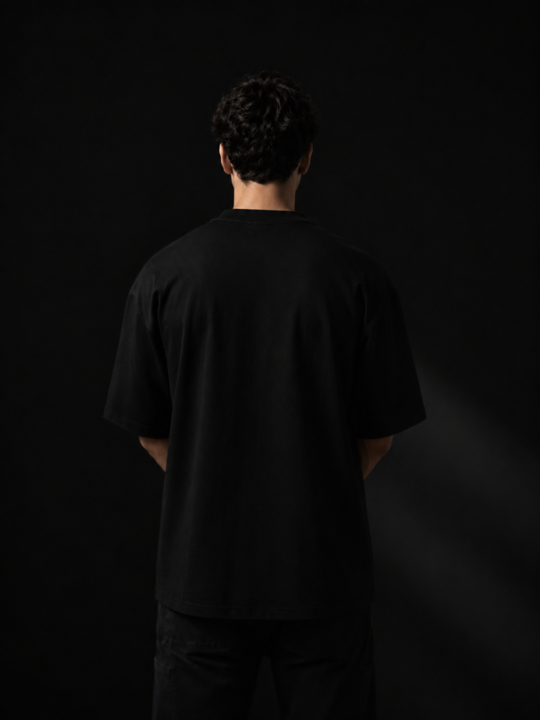 Oversized Polo-Black